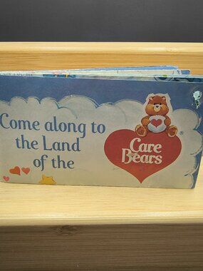 1980s Care Bears Kenner Booklet Catalog Poster - Introducing Care Bear Cousins
